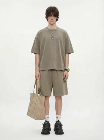 C-K1158 + K1159 Heavyweight Vintage Washed Relaxed Casual Set