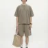 C-K1158 + K1159 Heavyweight Vintage Washed Relaxed Casual Set