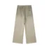 C-26021 Color Spray Washed Distressed Fleece Casual Trousers