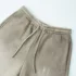 C-26021 Color Spray Washed Distressed Fleece Casual Trousers
