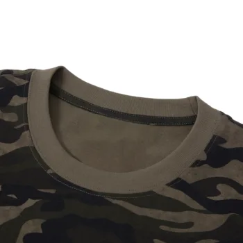 C-S26012 Boxy Vintage Camo Burnout 240GSM T-Shirt