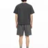 C-S26005 Vintage Washed Crew Neck Rivet 285GSM T-Shirt