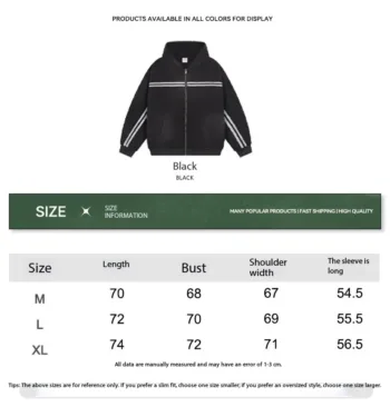C-1227 + C-1228 Monkey Wash Color-Block Contrast Webbing Fleece Hoodie Two-Piece Set