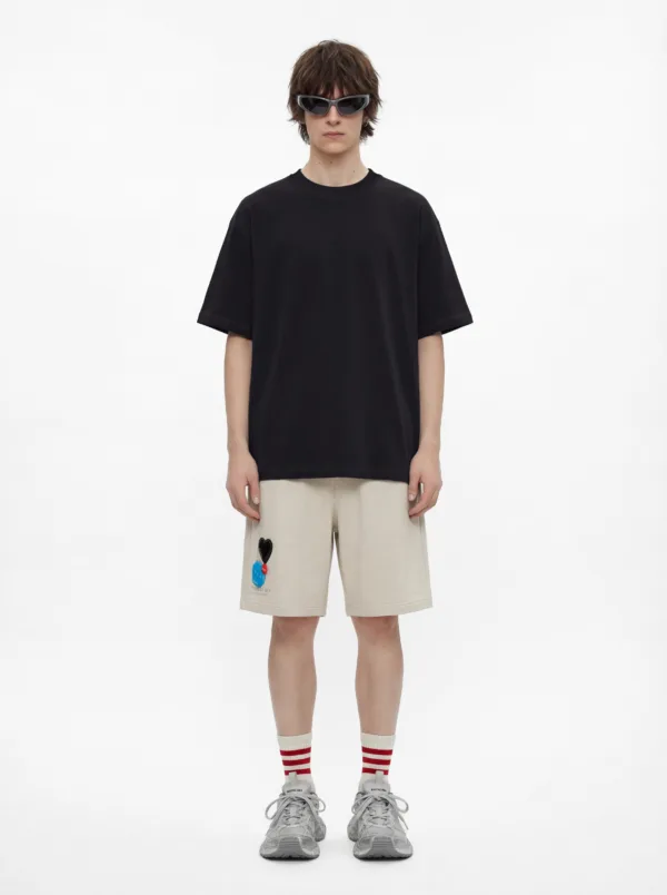 C-K1165 Sorona Drop Shoulder Mint Ice Cream T-Shirt