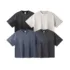 C-K1160 Washed Shoulder Distressed 305GSM T-Shirt