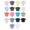 C-HL6612 Basic Short Sleeve T-Shirt in FOG Color
