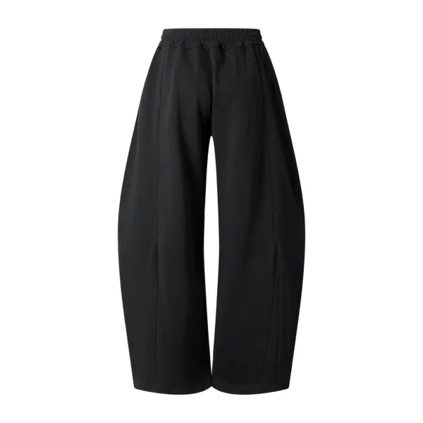 C-26002 Patchwork Athletic Barrel Pants