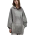 C-HL1223 Monkey Spray Faded Irregular Eroded Heavy Distressed Hoodie