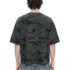 C-S26012 Boxy Vintage Camo Burnout 240GSM T-Shirt