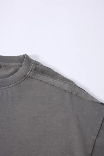 C-S26009 Sporty Striped Washed Vintage 275GSM T-Shirt