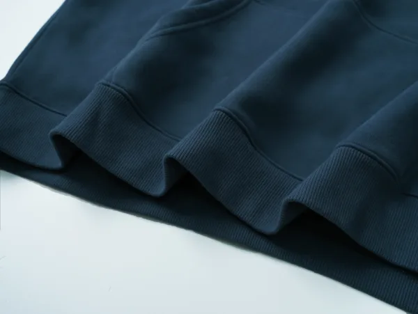 C-HL23807 Fleece-Lined Thickened Loose-Fit Hooded Sweatshirt