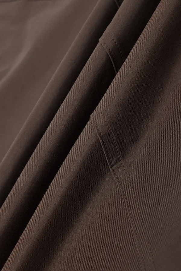 C-S26010 Multi-Pocket Wide-Leg Woven Cargo Trousers