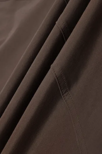 C-S26010 Multi-Pocket Wide-Leg Woven Cargo Trousers
