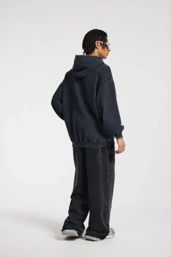 C-HL1215 High Street Heavyweight Batik Washed Vintage Hoodie