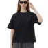 C-S26005 Vintage Washed Crew Neck Rivet 285GSM T-Shirt