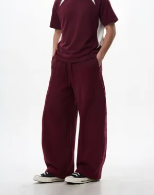 ea2c5557 C-26002 Patchwork Athletic Barrel Pants