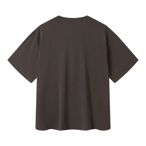 C-K1165 Sorona Drop Shoulder Mint Ice Cream T-Shirt