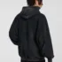 C-1255 Distressed Rivet Patchwork Pocket Hoodie