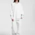 C-HL23803 Fleece-Lined Thickened Loose Crewneck Sweatshirt