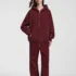 f7bb0380 C-HL1216 Batik Washed Vintage Fleece Double-Zip Sweatshirt