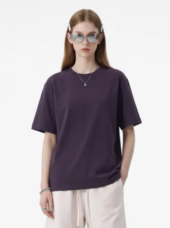 C-1168 Jade Ripple Dyed Vintage Wash 230GSM Cotton T-Shirt
