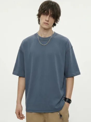 C-HL6607 230gsm Baja Loose Fit Cool Sensation Athletic Short Sleeve T-Shirt