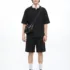 C-HL6605 Diamond Waffle Weave 330GSM Short Sleeve Polo with Side Slits