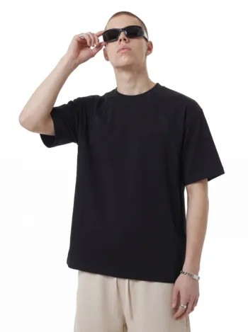 C-K1178 Essential Streetwear Panelled 235GSM 100% Cotton T-Shirt
