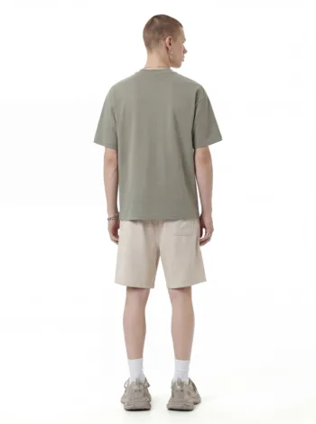 C-K1178 Essential Streetwear Panelled 235GSM 100% Cotton T-Shirt