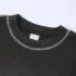 C-K1173 Colorblock Waffle Knit Exposed Stitch Monkey Gradient Spray 290GSM T-Shirt