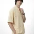 C-HL6605 Diamond Waffle Weave 330GSM Short Sleeve Polo with Side Slits