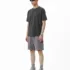 C-1168 Jade Ripple Dyed Vintage Wash 230GSM Cotton T-Shirt