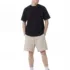 C-K1178 Essential Streetwear Panelled 235GSM 100% Cotton T-Shirt
