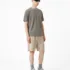 C-1168 Jade Ripple Dyed Vintage Wash 230GSM Cotton T-Shirt