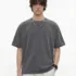 C-HL6615 Frayed Raw Hem Exposed Seam Batik Distressed 275GSM Short Sleeve T-Shirt