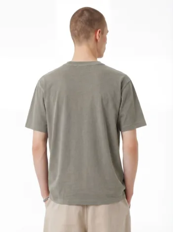 C-1168 Jade Ripple Dyed Vintage Wash 230GSM Cotton T-Shirt