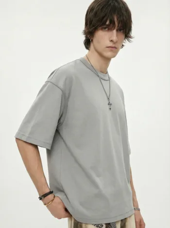 C-HL6607 230gsm Baja Loose Fit Cool Sensation Athletic Short Sleeve T-Shirt