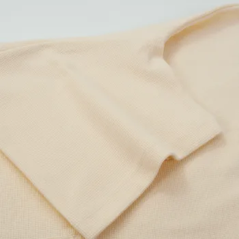 C-HL6605 Diamond Waffle Weave 330GSM Short Sleeve Polo with Side Slits