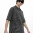 C-HL6605 Diamond Waffle Weave 330GSM Short Sleeve Polo with Side Slits