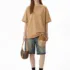 C-HL7701 Vintage Distressed Abraded Wash 305GSM T-Shirt