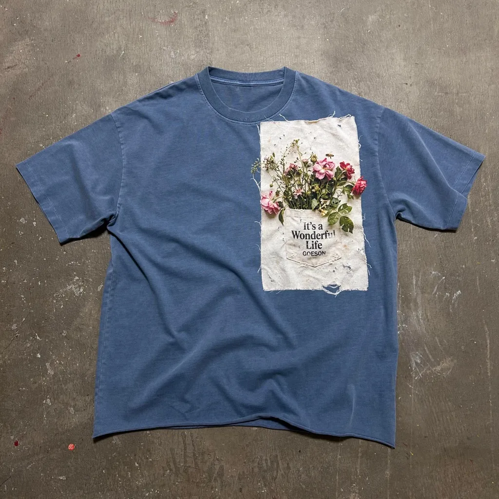 Drop-shoulder Oversized T-shirt